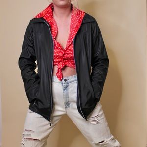 Black “Axara” Golf Coat